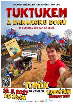 Tuktukem z Bangkoku domů