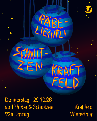 Sculpture de lanternes de navets au Kraftfeld