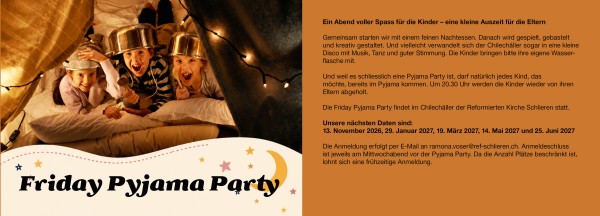 Friday Pajama Party