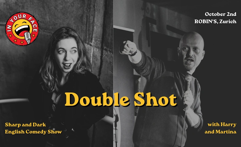 DOUBLE SHOT - Comédie anglaise avec Harry et Martina