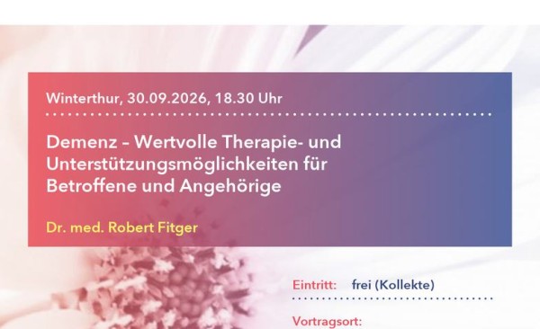 Demenz – Therapie und Hilfe für Betroffene und Angehörige
