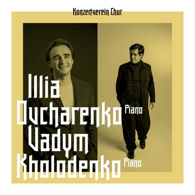 Illia Ovcharenko & Vadym Kholodenko – two pianos