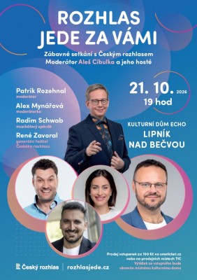 Rozhlas jede za vámi: Road show s Alešem Cibulkou