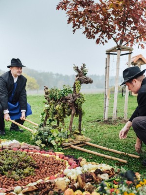 Vrbovecké vinobraní se zazimováním Hroznového kozla