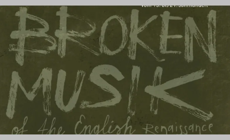 Broken Music of the English Renaissance