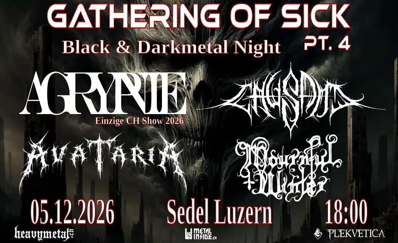 Gathering of Sick pt4, Black & Darkmetal Night