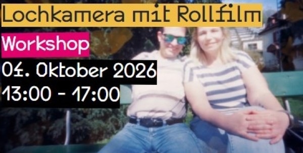 Pinhole camera with roll film