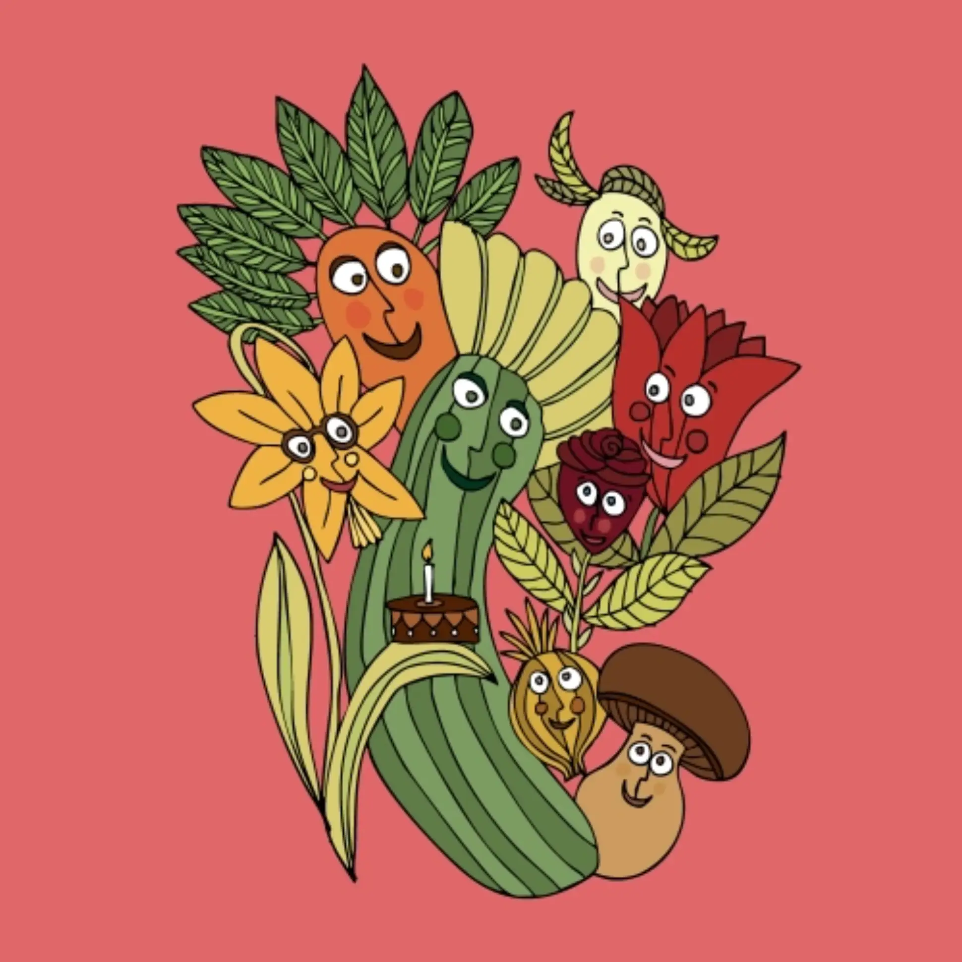 Es el cumpleaños de courgette