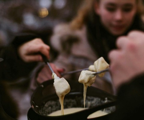 Silvester-Outdoorfondue