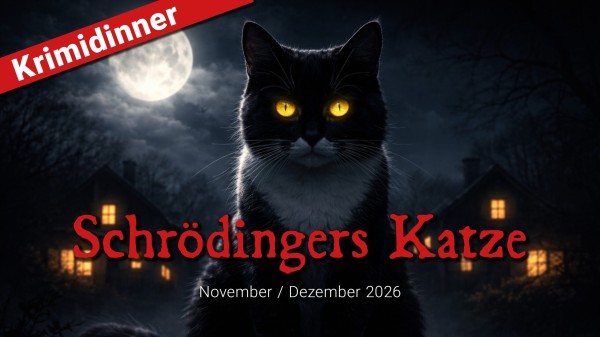 Krimidinner «Schrödingers Katze» im Hotel Belvoir