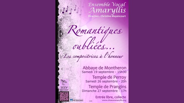 Forgotten Romantics - Concert at the Temple of Prangins