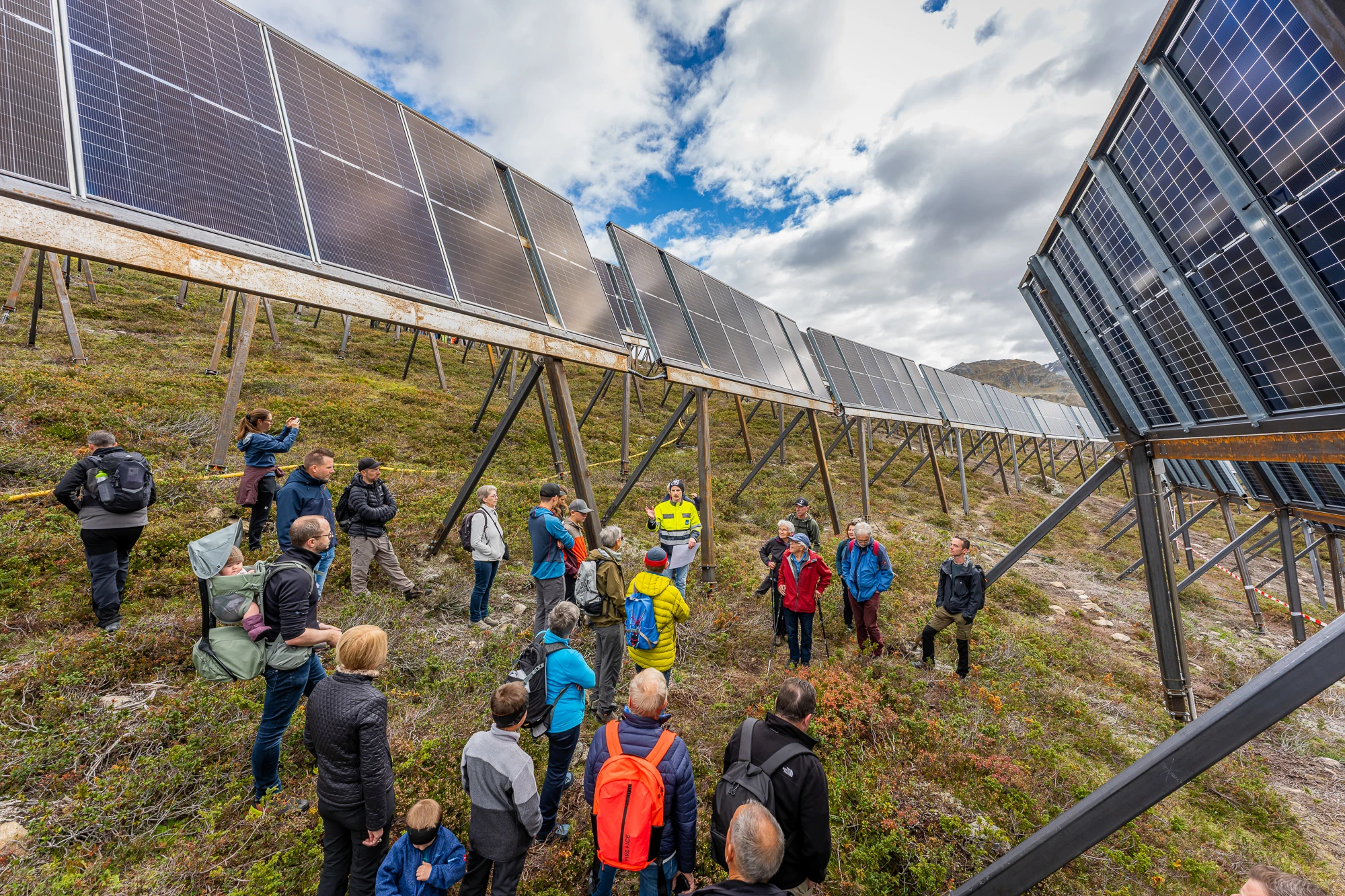 Madrisa Solar - Open Construction Site Day