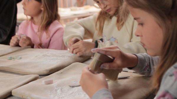 Sculpting Afternoon for Children