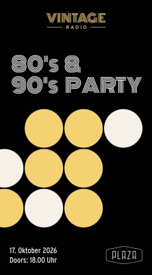 Vintage Radio Party *como antes, solo más temprano*