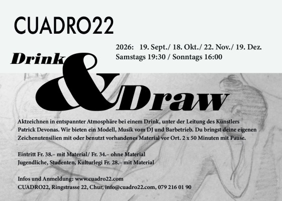 DRINK & DRAW
