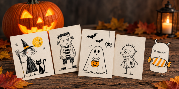 Drawing Comic Characters – Halloween Special