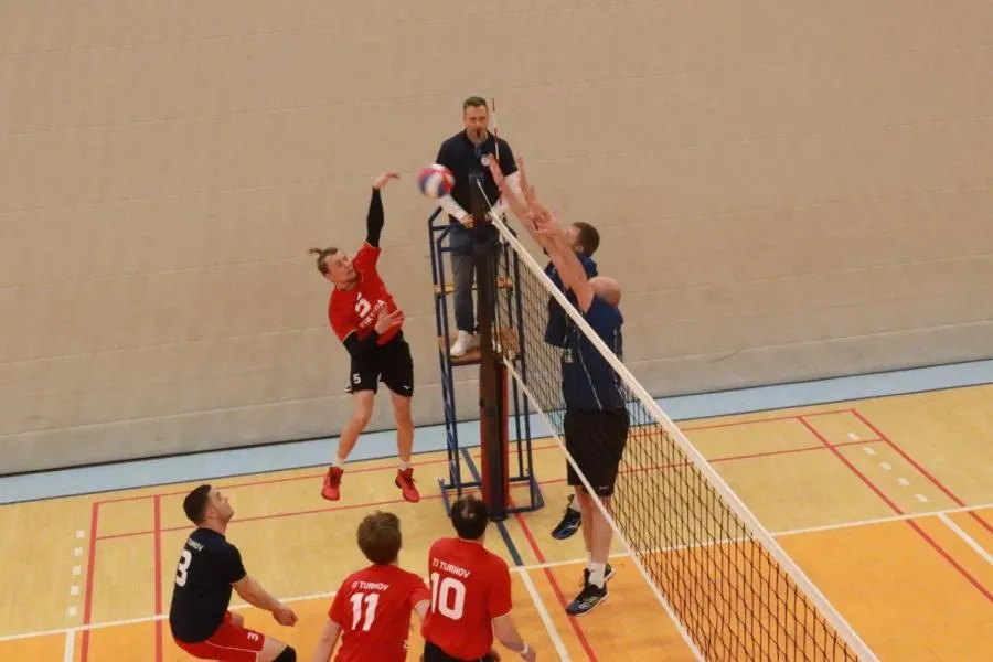 TJ Bižuterie U22M v Malá Skála volleyball match