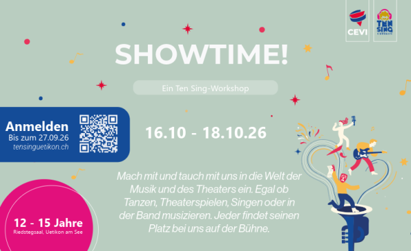 SHOWTIME! - Un programme de vacances Ten Sing pour les vacances d'automne