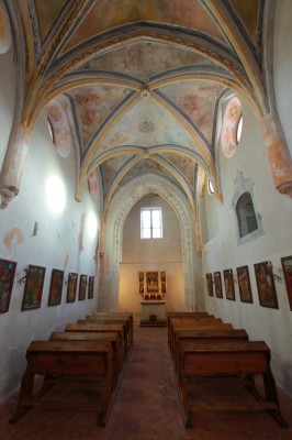 Messe zum Fest der Schutzengel in der Kapelle des Klosters Zlatá Koruna