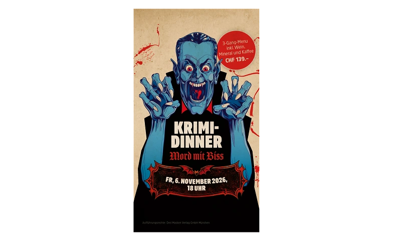 Krimi-Theater "Mord mit Biss" im Gasthaus Albisgüetli Zürich