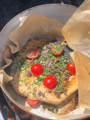 Baking Focaccia with Alpine Herbs