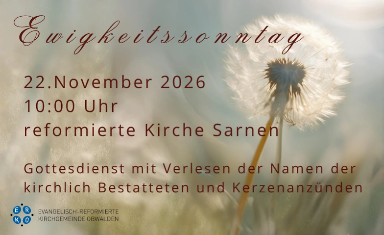 Gottesdienst zum Ewigkeitssonntag