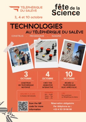 La Fête de la Science s'invite au Téléphérique du Salève !