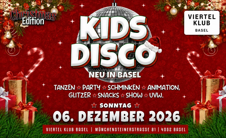 KIDS DISCO - CHRISTMAS EDITION @ VIERTEL KLUB