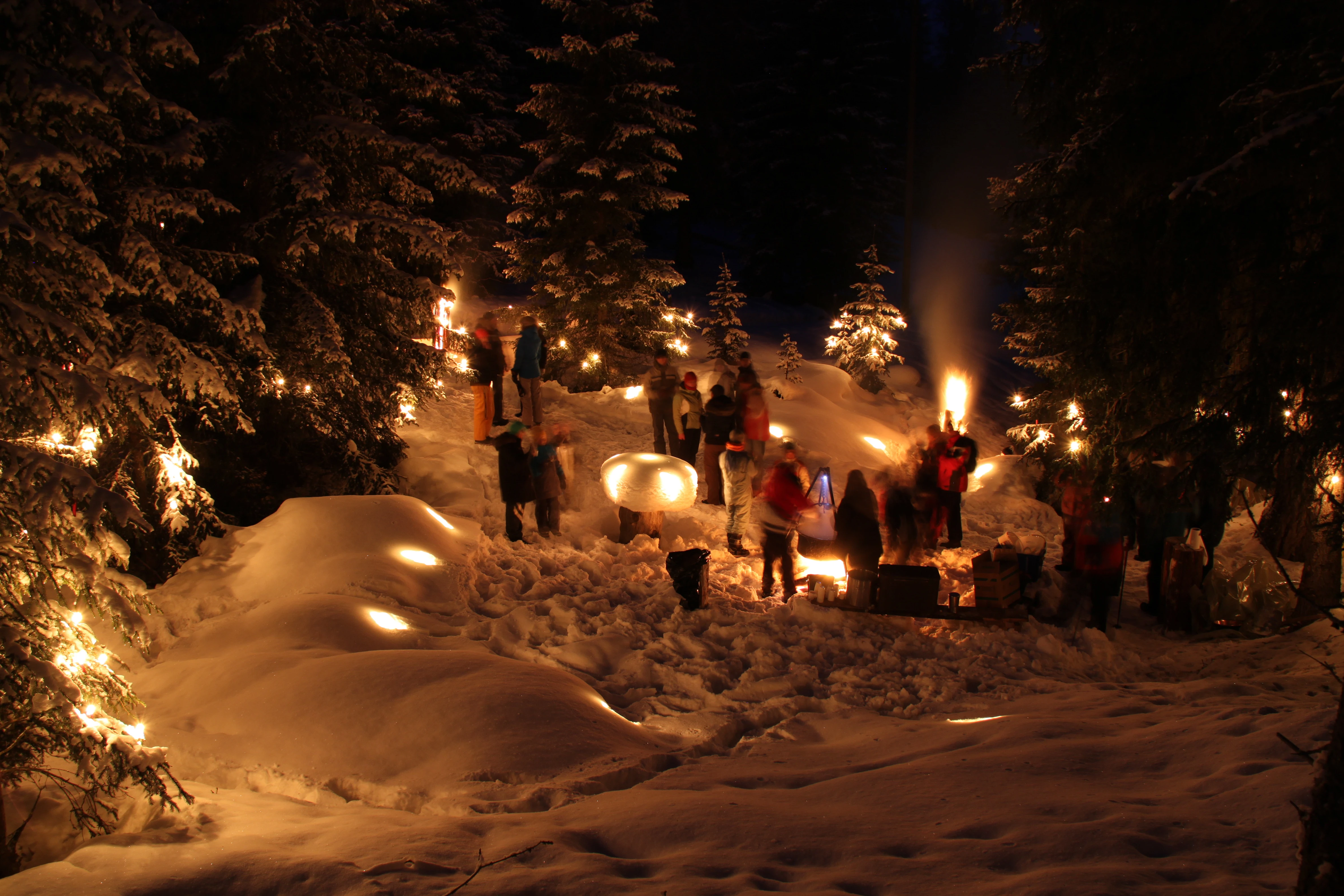 Waldweihnacht Cinuos-chel