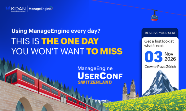 ManageEngine Userconference Switzerland 2026