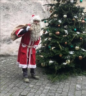 Samichlaus Visit on the Schlossberg