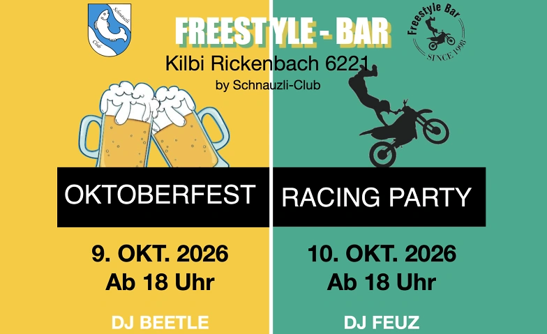 Oktoberfest Kilbi Rickenbach Tischreservierung