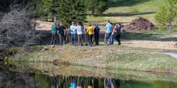 Natur verbindet - Mooreinsatz Schohl