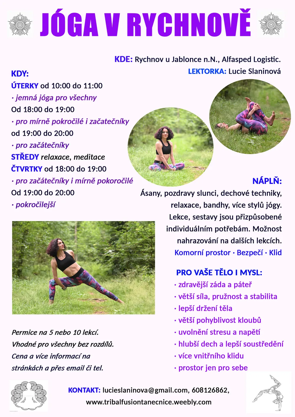 New yoga classes for beginners