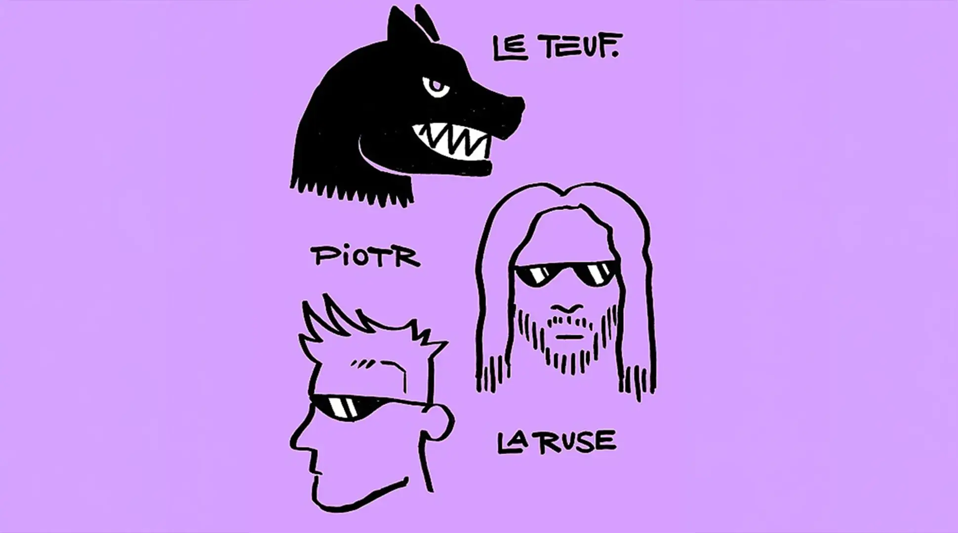 Piotr et La Ruse + Glasscats + Trqer et Rebelca + Garancina + Yanneck