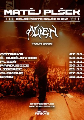 Matěj Plšek ALIEN TOUR 2026