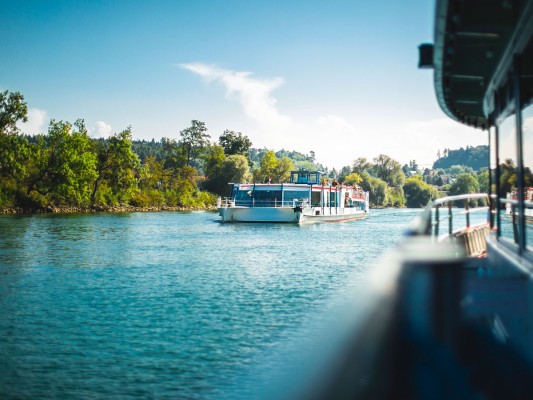 Washed with all waters: Chicken wings on the Aare