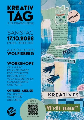 Creative Day – Ateliers pour des pauses créatives