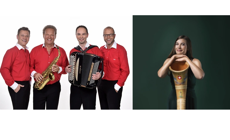 Kapelle Carlo Brunner & Alphornsolistin Lisa Stoll