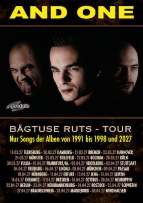 AND ONE - BÄGTUSE RUTS TOUR 2027