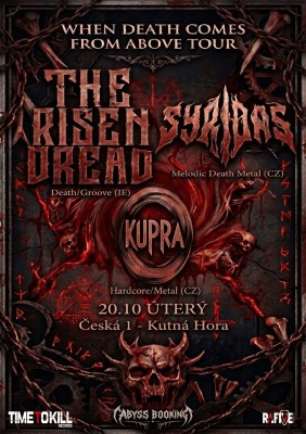 When Death Comes From Above Tour 2026 | Kutná Hora