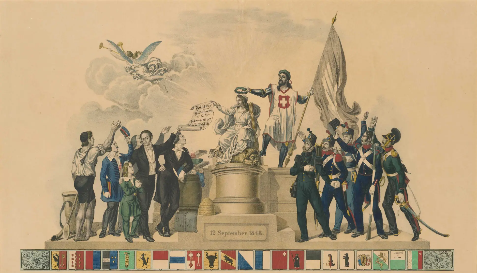 La historia mundial de Suiza