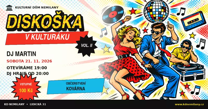 Diskoška v kulturáku