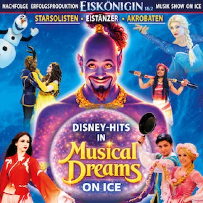 Musical Dreams On Ice - Con solistas, patinadores y acróbatas de estrellas
