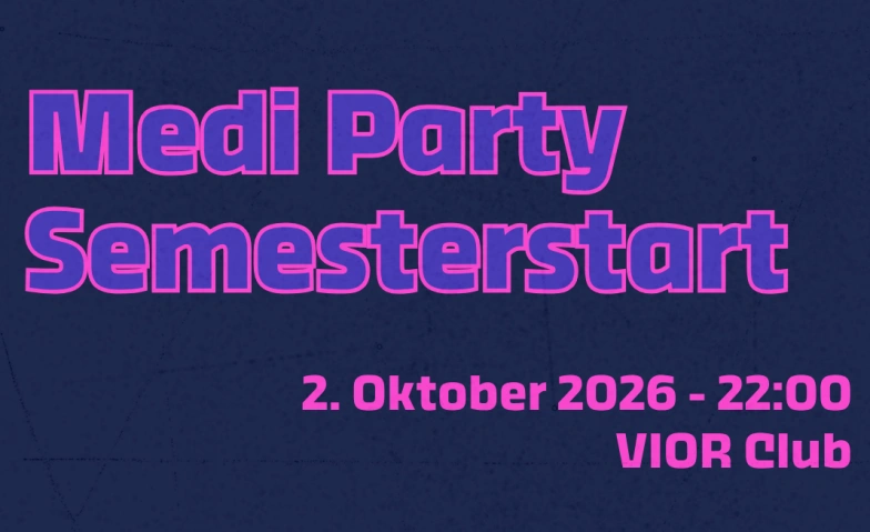 Medi Party Semesterstart