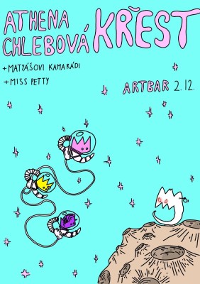 Athena Chlebová: Album Launch + Miss Petty, Matyáš's Friends