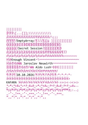 EmptyArray + Secret Session + Enough Vincent & Aldo Lush