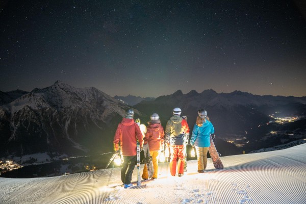 Laternenabfahrt Piz Scalottas