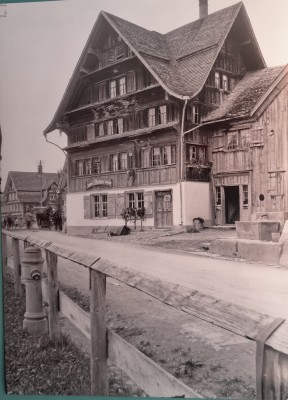 BEAUTIFUL AND PROUD in Ackerhus old photographs of old Toggenburg houses