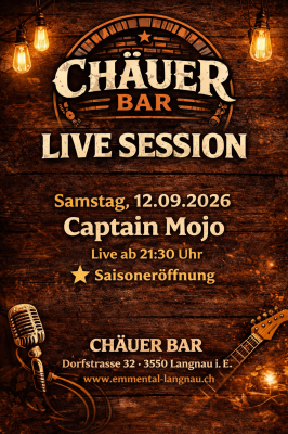 Live music in the Chäuer Bar